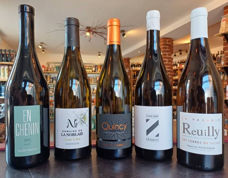 Où trouver une sélection de vin blanc de la vallée de la Loire à Luneray proche de Dieppe?