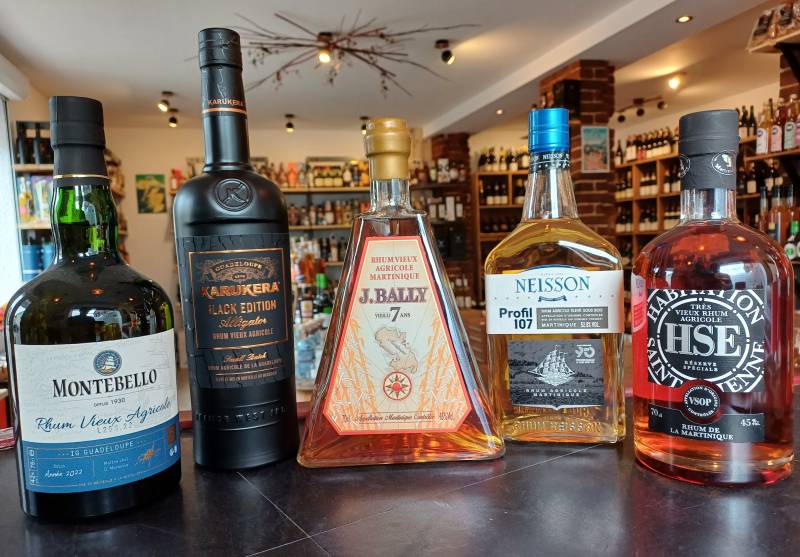 Trouver un rhum vieux agricole des Antilles Françaises, pour un cadeau de Noël, dans une cave, à Luneray proche de Saint Valéry en Caux ?