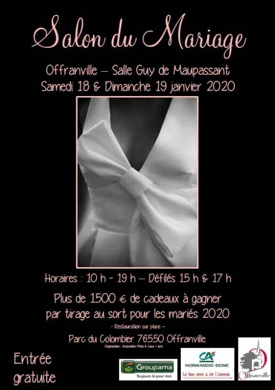 Retrouvez nous au salon du mariage à Offranville